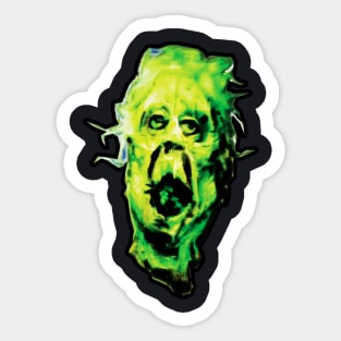 Herbie the Head Stump Sticker